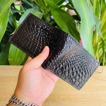Ví Nam Mini Da Cá Sấu Vảy Rồng VFAA5 Khẳng Định Phong Cách