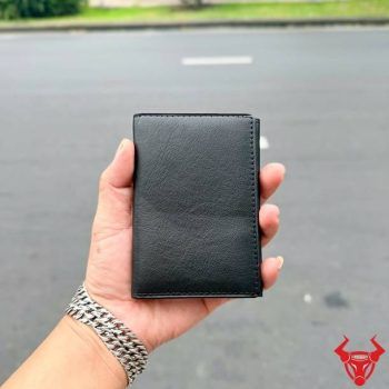Ví Nam Mini Nhỏ Gọn Da Bò NC12 Dáng Đứng