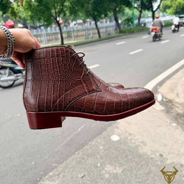 Giày Chukka Boot nam GJBA8 phong cách đẳng cấp.
