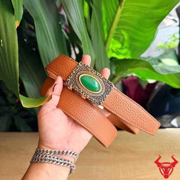 Thắt lưng nam TLK56A da bò Togo bền đẹp.