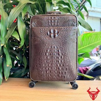 Vali Da Cá Sấu Gù Size 50 Phong Cách Thượng Lưu